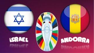 Israel vs Andorra  Euro Championship Tournament 2024 Marbles Race #euro #marblerace #israelandorra