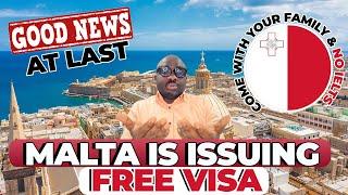 Malta Work Permit Update 2024 Malta Free Work Permit  How To Move To Malta With Your Family