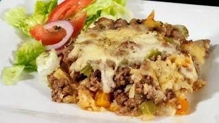 Ground Beef and Potato Casserole  Super Delicious ️