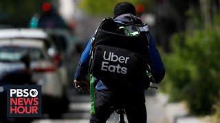 With food-delivery apps like Uber Eats whos actually making money?