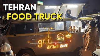 Tehran food truck Behind the scenes  Iranian Street Food from a Truck  IrAm Culinary Fusion