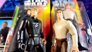 1996 PotF Luke Skywalker & Han Solo WAVE 4 Star Wars