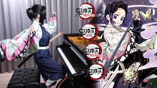 DEMON SLAYER SUPER PIANO MEDLEY！2600000 Subscribers Special Rus Piano