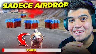 SADECE AİRDROP LOOTLAYARAK MAÇ KAZANMAK?  PUBG Mobile Challenge