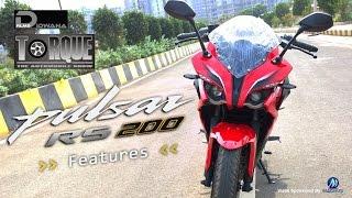 Bajaj Pulsar RS200 Features  Torque - The Automobile Show