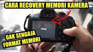 Cara Mengembalikan Foto Video di Memori Kamera Yang Sudah Ke Format - Recovery Memory Kamera