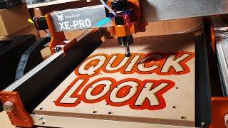 Overview of the FoxAlien XE-Pro CNC machine