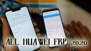 FRP 2020 HUAWEI 9 1 0 ALL HUAWEI REMOVE GOOGLE ACCOUNT