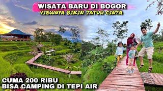 TEMPAT CAMPING GROUND BARU DI TEPI AIR  WISATA LEMBUR ANYAR BOGOR