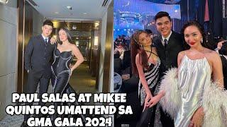 PAUL SALAS AT MIKEE QUINTOS UMATTEND SA GMA GALA 2024