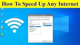 How To Speed Up Any Internet Connection on Windows 10  11 2 Simple methods