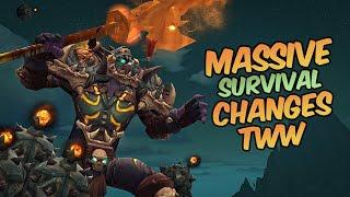 Massive Survival Hunter Changes in TWW Newest Beta Build