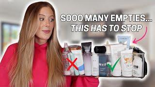 Beauty Empties 2024 Haircare Skincare Bodycare & Makeup Products Ive Used Up