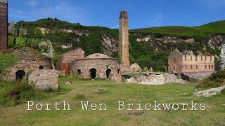 Porth Wen Brickworks Anglesey North Wales uk