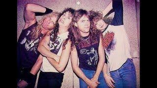 Metallica - MTV News Interviews 1986 James & Kirk  Lars & Jason