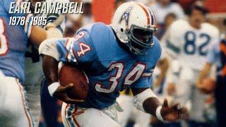 Earl Campbell RUN ANGRY Career Highlights  NFL Legends