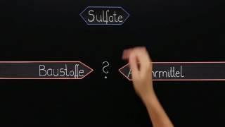 SULFATE  SALZE DER SCHWEFELSÄURE  Chemie