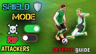 Turn On Shield Mode   Defending Tutorial Efootball 2024 Mobile