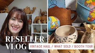 Vintage Thrift Haul  What Sold on Etsy  Antique Booth Tour