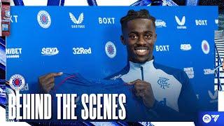 TRAILER  BEHIND THE SCENES  Clinton Nsiala signs for Rangers  01 Jul 2024