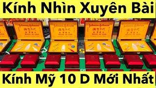 kính áp tròng nhìn xuyên bài  kính mỹ 12 D mới nhất 2024 nhìn xuyên lá bài bịp