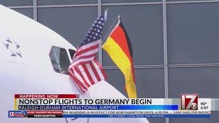 Lufthansa airline adds non-stop service at RDU