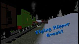 Trampy Movie Remake Flying Kipper Crash.