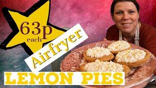 frankly the most delicious AIRFRYER lemon PIES