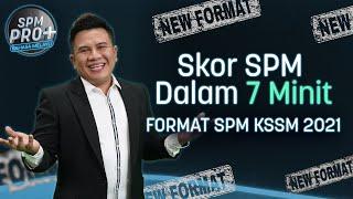 TIP SKOR SPM  Format Baru KSSM 2021   SPM PRO+ BAHASA MELAYU SIR SYUK