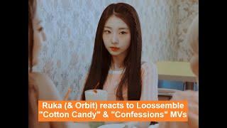 Happy Loossemble day  Ruka & Orbit reacts to Cotton Candy x Confessions MVs