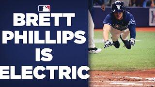 BRETT PHILLIPS WITH AN AMAZING INSIDE-THE-PARK HOME RUN