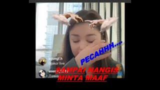 GAK TAHAN DIBULLY  DAYANA MENANGIS MINTA MAAF . INI TRANSLATE DARI VIDEONYA..