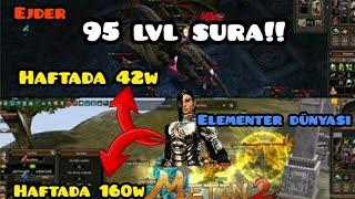 95 LVL SURA İLE HAFTADA 200W KASMAK  RUBY 16 l YENİ BAŞLANGIÇ 