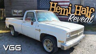 HemiHalf Official Reveal - The Hemi Swapped C10 is an animal