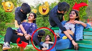 ALMOST KISSING  TO CUTE GIRLS PRANK GONE ROMANTIC  PRANK IN INDIA  HARSH SRIVASTAVA