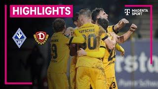 SV Waldhof Mannheim - Dynamo Dresden  Highlights 3. Liga  MAGENTA SPORT