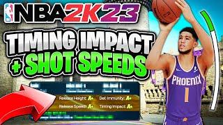 NBA 2K23 Best Jumpshot Tips for Jumpshot Creator  Timing Impact + Shot Speed