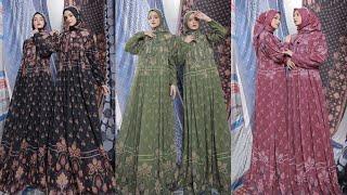 Model Gamis Set Hijab Scarf Terbaru 2023 Cocok Untuk Kondangan  0813-2626-5177