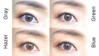 Alcon DAILIES® COLORS on Asian Brown Eyes