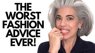 THE WORST FASHION ADVICE I HAVE EVER HEARD  Nikol Johnson