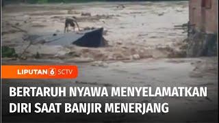 Banjir Bandang Menerjang Sumbawa Sejumlah Rumah Warga Hanyut  Liputan 6