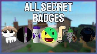 Find The Markers ALL SECRET BADGES 197 ROBLOX FIND THE MARKERS