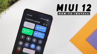 How To Install MIUI 12 Easiest Method -  ALL XIAOMI PHONES