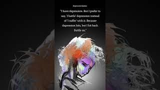 Depression Psychology Facts  You are not alone  Sayings About Life
