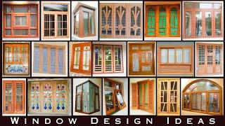 Latest Window Design For House 2024  Modern & Traditional Window Design  Wooden Window Frames