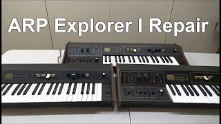 Triple ARP Explorer I Synthesizer Repair - Synthchaser #157