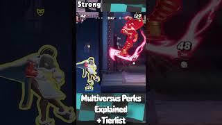 Multiversus Perk Tierlist Strong Part 2