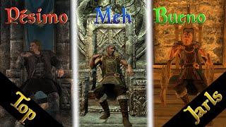 Jarls de Skyrim de PEOR a MEJOR