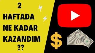 Youtube Para Kazanma - 2 Haftada Youtube Kazancim.