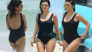 Kourtney Kardashian Hot Swimsuit Body 2016